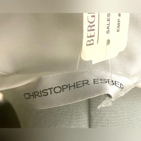 NWT Christopher Esber Christo Wrapped Tank Dress, faille fabric, white, XS/P - Picture 16 of 16